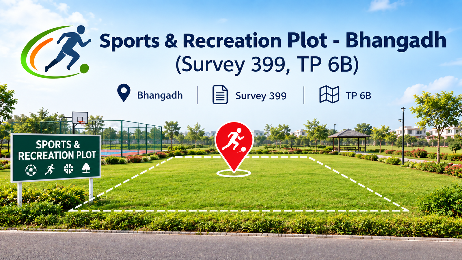 Sports & Recreation Plot - Bhangadh (Survey 399, TP 6B)